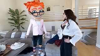 Lucia Rossi Schools the PornDude in Style then Rides Dick Reverse Cowgirl - Best. Consult. Ever!