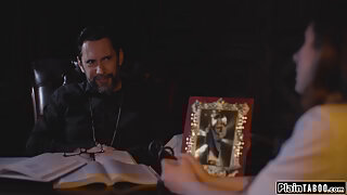 You think God will forgive us if you anal fuck me once vicar