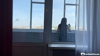 Teacher came to fuck after her classes