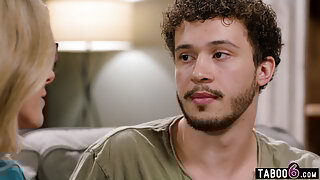 School nurse MILF stepmom Cory Chase teaches stepson sex