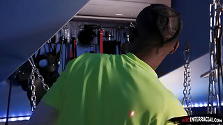 19yo teen Jill Taylor just want the handymans big black cock