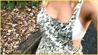 Wifey is in public with her perfect tits