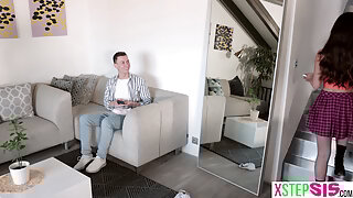 Finally fucked my tiny stepsister teen Ohana Petite after all that teasing