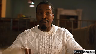 My black boss can fuck my big tits milf wife only one time