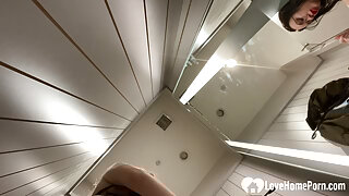 I love taking nudes while trying outfits