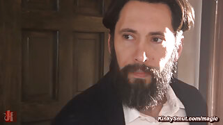 Owner Tommy Pistol ties up and rough fucks troublemaker Jenna Clove