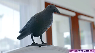 Witchcraft by his MILF stepmom worked because his dick got hard